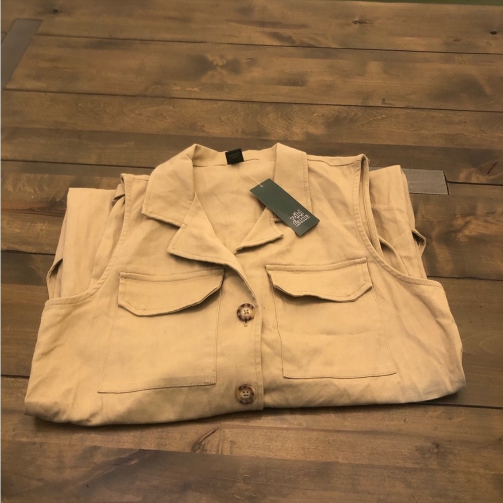 Wild Fable Khaki Jumpsuit